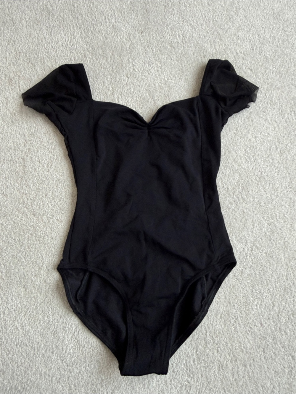 Nikolay Black Leotard - size 12-13Y